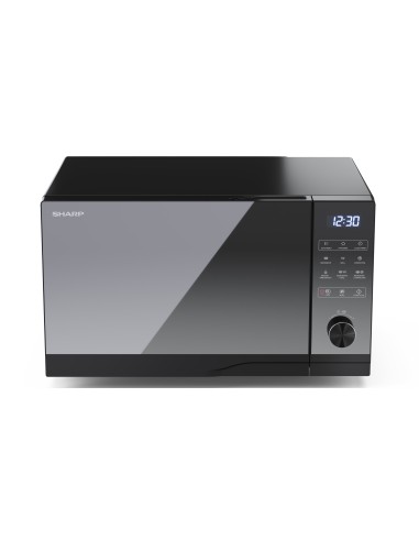 Sharp YC-GC52FE-B forno a microonde Superficie piana Microonde combinato 25 L 900 W Nero