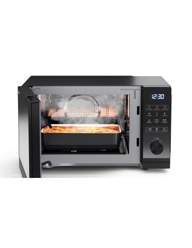 Sharp YC-GC52FE-B forno a microonde Superficie piana Microonde combinato 25 L 900 W Nero
