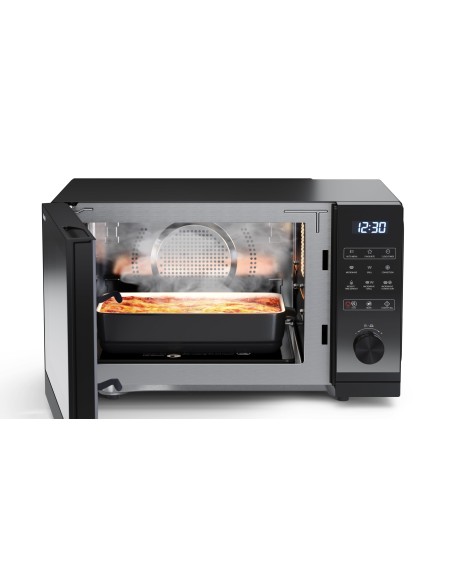 Sharp YC-GC52FE-B forno a microonde Superficie piana Microonde combinato 25 L 900 W Nero