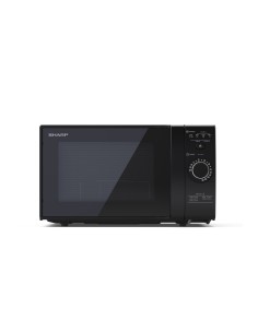 Sharp YC-GG02E-B forno a microonde Superficie piana Microonde con grill 20 L 700 W Nero