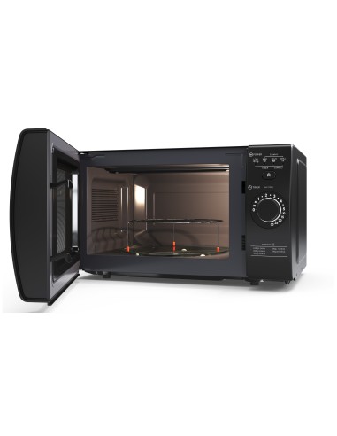 Sharp YC-GG02E-B forno a microonde Superficie piana Microonde con grill 20 L 700 W Nero