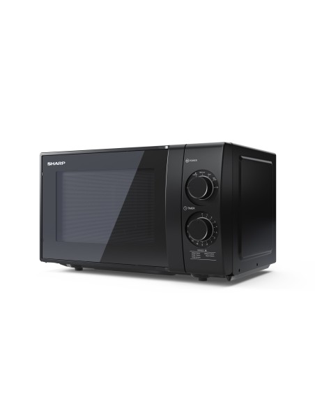 Sharp YC-GS01E-B forno a microonde Superficie piana Solo microonde 20 L 700 W Nero