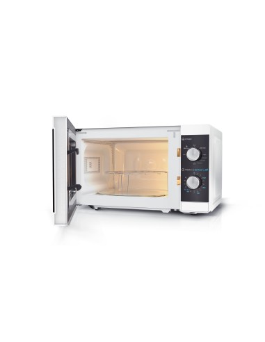 Sharp YC-MG01E-W forno a microonde Superficie piana Microonde con grill 20 L 800 W Nero, Bianco
