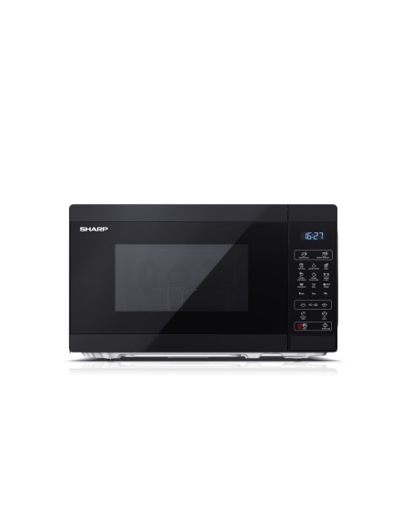 Sharp YC-MG02E-B forno a microonde Superficie piana Microonde con grill 20 L 800 W Nero