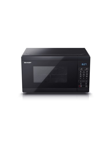 Sharp YC-MG02E-B forno a microonde Superficie piana Microonde con grill 20 L 800 W Nero