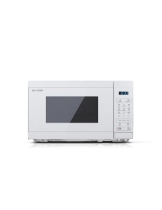 Sharp YC-MG02E-C Superficie piana Microonde con grill 20 L 800 W Bianco