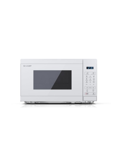 Sharp YC-MG02E-C Superficie piana Microonde con grill 20 L 800 W Bianco