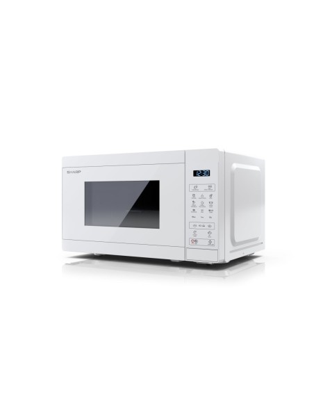 Sharp YC-MG02E-C Superficie piana Microonde con grill 20 L 800 W Bianco
