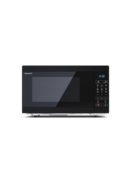 Sharp YC-MG51E-B forno a microonde Superficie piana Microonde con grill 25 L 900 W Nero