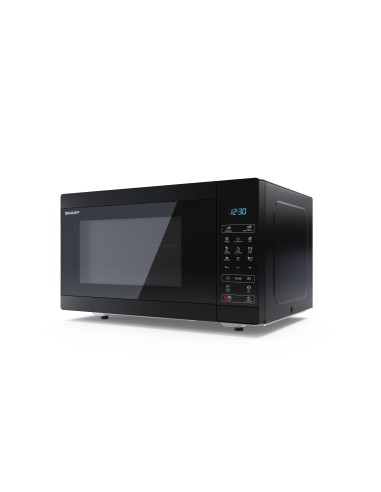 Sharp YC-MG51E-B forno a microonde Superficie piana Microonde con grill 25 L 900 W Nero