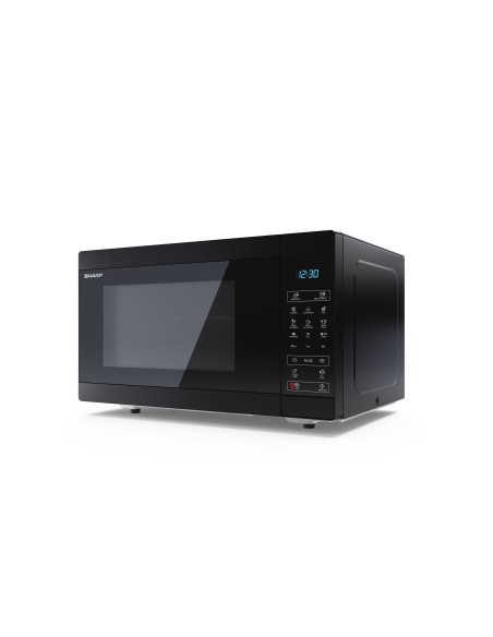 Sharp YC-MG51E-B forno a microonde Superficie piana Microonde con grill 25 L 900 W Nero