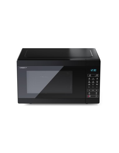 Sharp YC-MG51E-B forno a microonde Superficie piana Microonde con grill 25 L 900 W Nero