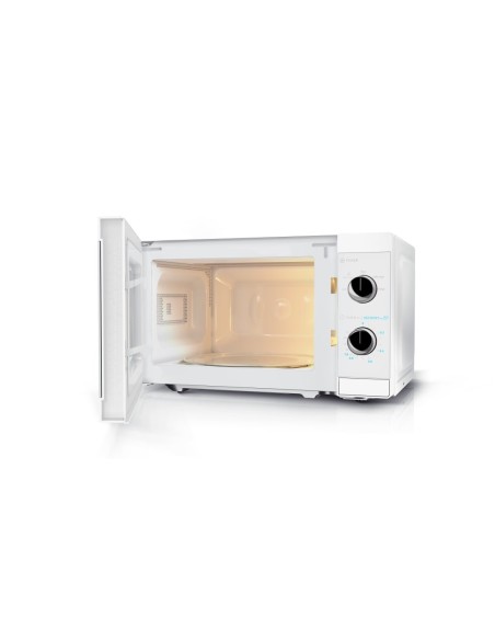 Sharp YC-MS01E-C forno a microonde Superficie piana Solo microonde 20 L 800 W Bianco Sharp YC-MS01E-C forno a microonde Superficie piana Solo microonde 20 L 800 W Bianco
