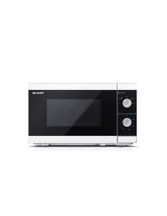 Sharp YC-MS01E-W forno a microonde Superficie piana Solo microonde 20 L 800 W Nero, Bianco