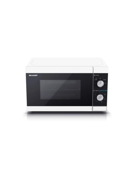 Sharp YC-MS01E-W forno a microonde Superficie piana Solo microonde 20 L 800 W Nero, Bianco