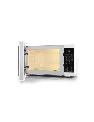 Sharp YC-MS02E-W forno a microonde Superficie piana Solo microonde 20 L 800 W Nero, Bianco