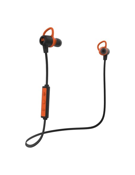 Motorola Verve Loop+ Auricolare Wireless In-ear Musica e Chiamate Bluetooth Nero, Arancione