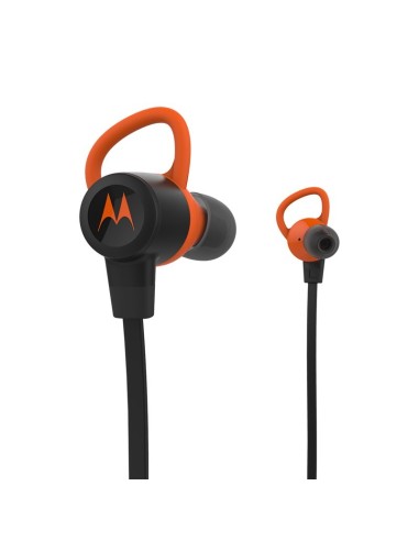Motorola Verve Loop+ Auricolare Wireless In-ear Musica e Chiamate Bluetooth Nero, Arancione