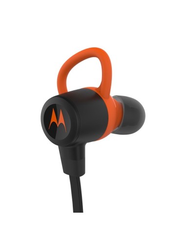 Motorola Verve Loop+ Auricolare Wireless In-ear Musica e Chiamate Bluetooth Nero, Arancione