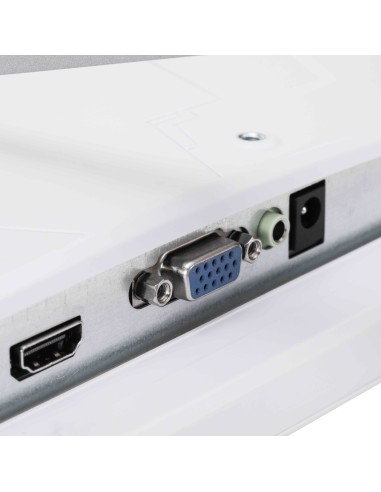 Hannspree HC240HFW Monitor PC 60,5 cm (23.8") 1920 x 1080 Pixel Full HD LED Argento, Bianco