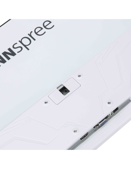 Hannspree HC240HFW Monitor PC 60,5 cm (23.8") 1920 x 1080 Pixel Full HD LED Argento, Bianco