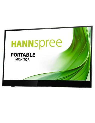Hannspree HL161CGB Monitor PC 39,6 cm (15.6") 1920 x 1080 Pixel Full HD LED Nero, Argento