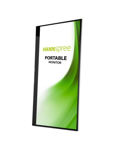 Hannspree HL161CGB Monitor PC 39,6 cm (15.6") 1920 x 1080 Pixel Full HD LED Nero, Argento