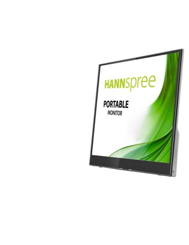 Hannspree HT161CGB Monitor PC 39,6 cm (15.6") 1920 x 1080 Pixel Full HD LED Touch screen Nero, Argento