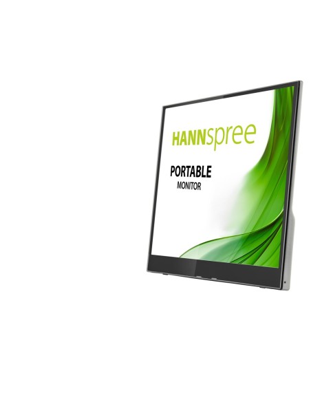 Hannspree HT161CGB Monitor PC 39,6 cm (15.6") 1920 x 1080 Pixel Full HD LED Touch screen Nero, Argento