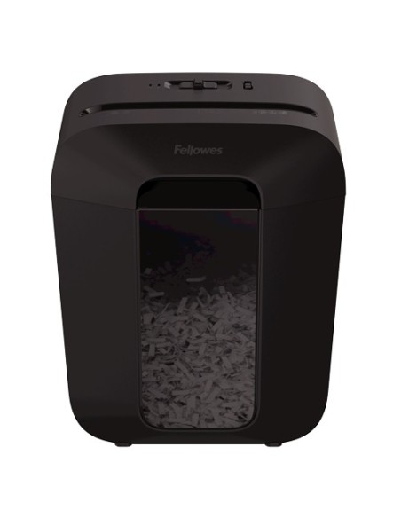Fellowes Powershred LX45 distruggi documenti Triturazione incrociata Nero