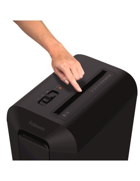 Fellowes LX65 distruggi documenti Triturazione incrociata 4 cm Nero Fellowes LX65 distruggi documenti Triturazione incrociata 4 cm Nero