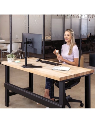 Fellowes 8049601 supporto da tavolo per Tv a schermo piatto 81,3 cm (32") Libera installazione Nero