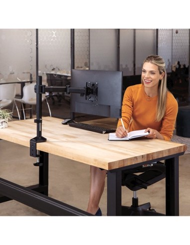 Fellowes 8502501 supporto da tavolo per Tv a schermo piatto 81,3 cm (32") Morsa Nero