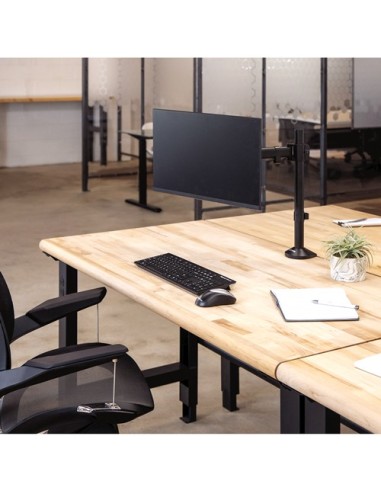 Fellowes 8502501 supporto da tavolo per Tv a schermo piatto 81,3 cm (32") Morsa Nero