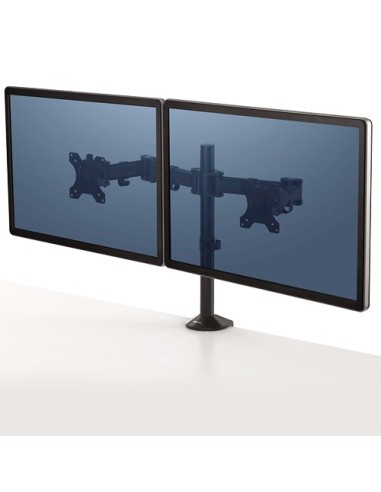 Fellowes 8502601 supporto da tavolo per Tv a schermo piatto 68,6 cm (27") Morsa Nero