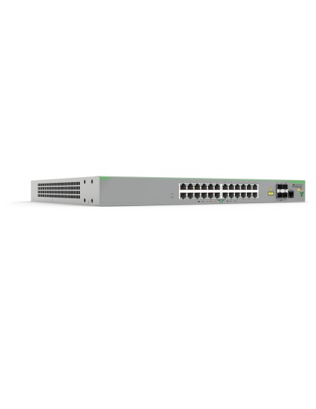 Allied Telesis AT-FS980M 28PS-50 Gestito L3 Fast Ethernet (10 100) Supporto Power over Ethernet (PoE) Grigio