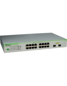 Allied Telesis AT-GS950 16PS-50 Gigabit Ethernet (10 100 1000) Supporto Power over Ethernet (PoE) Grigio
