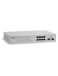 Allied Telesis 8 port Gigabit WebSmart Switch Gestito 1U