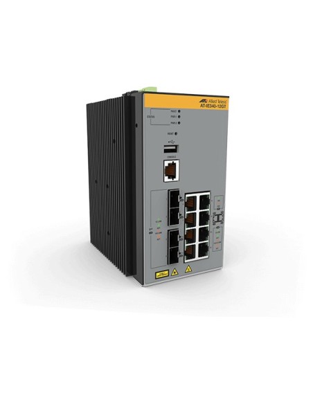 Allied Telesis AT-IE340-12GT-80 Gestito L3 Gigabit Ethernet (10 100 1000) Grigio