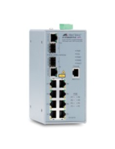 Allied Telesis AT-IFS802SP   POE (W) -80 Gestito Gigabit Ethernet (10 100 1000) Supporto Power over Ethernet (PoE) Grigio