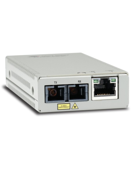 Allied Telesis AT-MMC200 SC-960 convertitore multimediale di rete 100 Mbit s 1310 nm Modalità multipla Grigio
