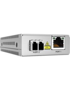 Allied Telesis AT-MMC2000 LC-960 convertitore multimediale di rete 1000 Mbit s 1310 nm Modalità multipla Grigio 2