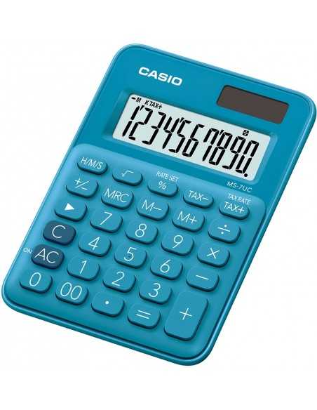 Casio CASIO MS-7UC-BU MS-7UC-BU MS-7UC-BU 4549526700187 CALCOLATRICI