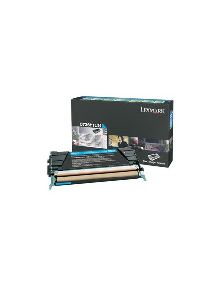 Lexmark C736H1CG cartuccia toner 1 pz Originale Ciano