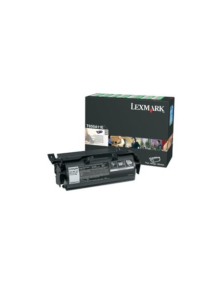 Lexmark T650A11E cartuccia toner 1 pz Originale Nero