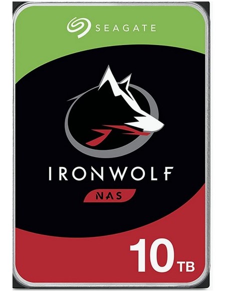 Seagate IronWolf ST10000VN000 disco rigido interno 3.5" 10000 GB Serial ATA III