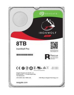 Seagate IronWolf Pro ST8000NE001 disco rigido interno 3.5" 8000 GB Serial ATA III