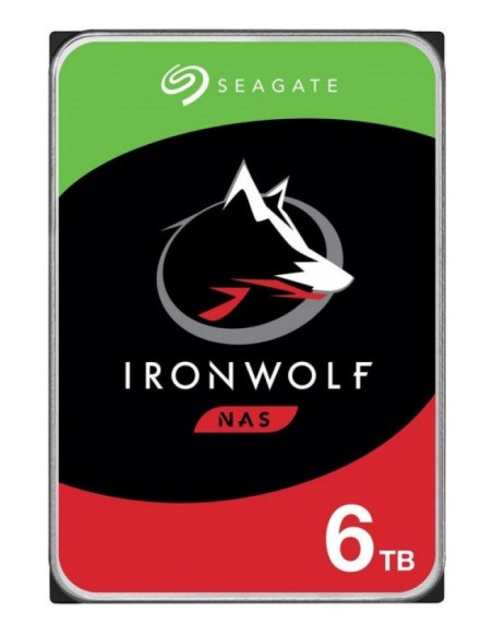 Seagate IronWolf ST6000VN001 disco rigido interno 3.5" 6000 GB Serial ATA III