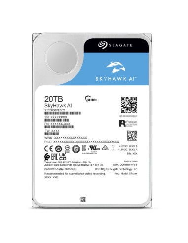 Seagate SkyHawk AI 20 TB 3.5" 20000 GB Serial ATA III