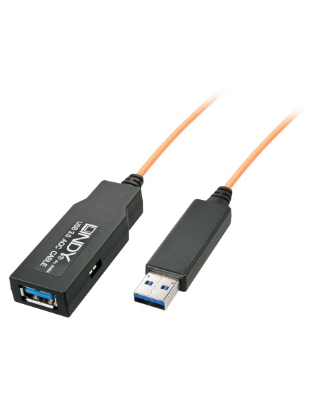 Lindy 50m USB 3.0 M F cavo USB USB 3.2 Gen 1 (3.1 Gen 1) USB A